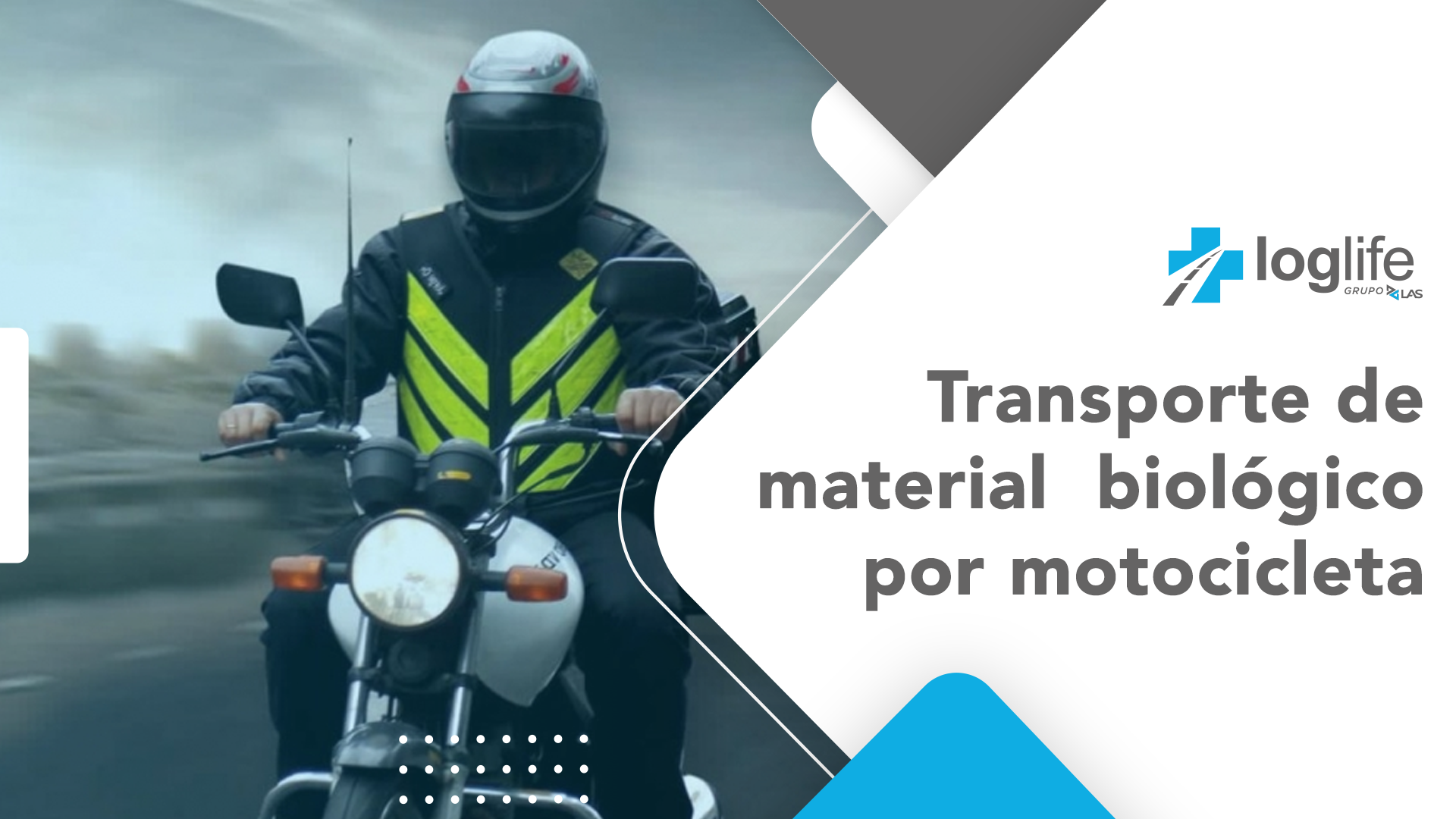 Transporte de Material Biológico por Motocicleta